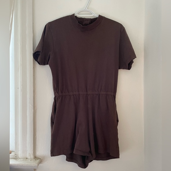 Los Angeles Apparel T-Shirt Romper - Picture 2 of 3